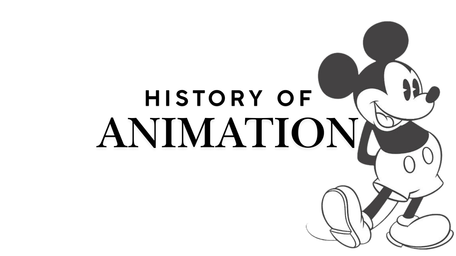 You are currently viewing History of animation